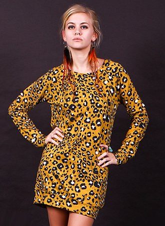 leopardí šaty Evil Twin ($ 116)