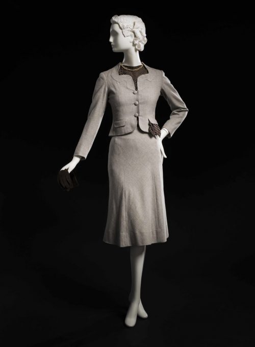 dámský kostýmek Main Bocher, 1937