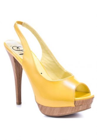 žluté střevíčky Promise Shoes, typ Zulie (49.99 USD)