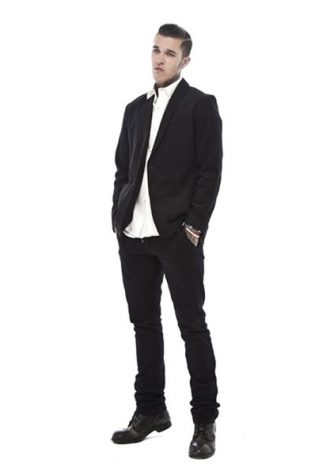 pánské černé sako, kalhoty a bílá košile Beautiful Fül