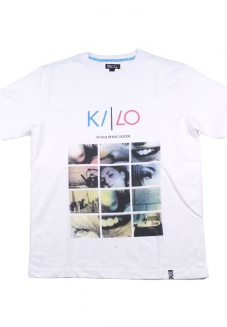 pánské bílé tričko s potiskem Kilo - Sex City ($ 24)