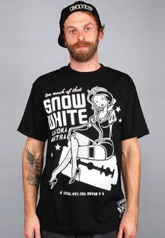 pánské černé tričko La Coka Nostra - Snow White ($ 23.99)
