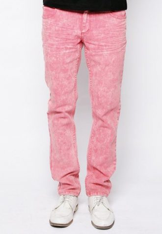 pánské růžové džíny CTRL, typ Manowar (€ 63.90)