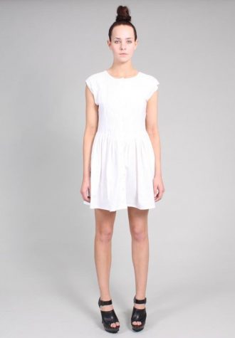 dámské bílé šaty Ramona West (55 USD)